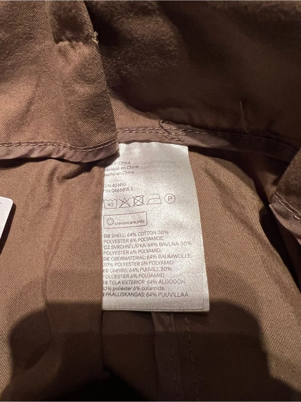 H&M Khaki Olive Utility Skirt with Tie Waist